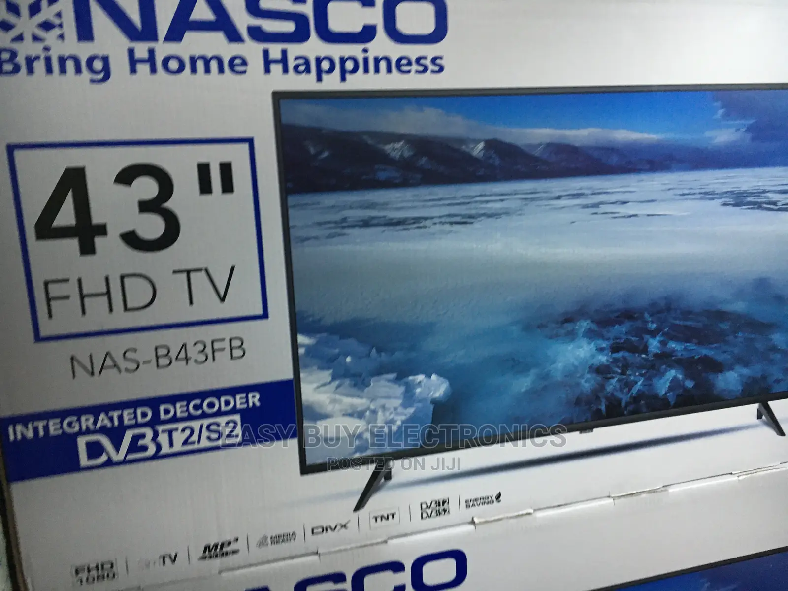 African Best Nasco Tv 43” Digital Satellite