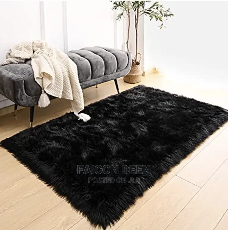 Fluffy Center Carpet(Available in Diff Colors*Size180x120xcm