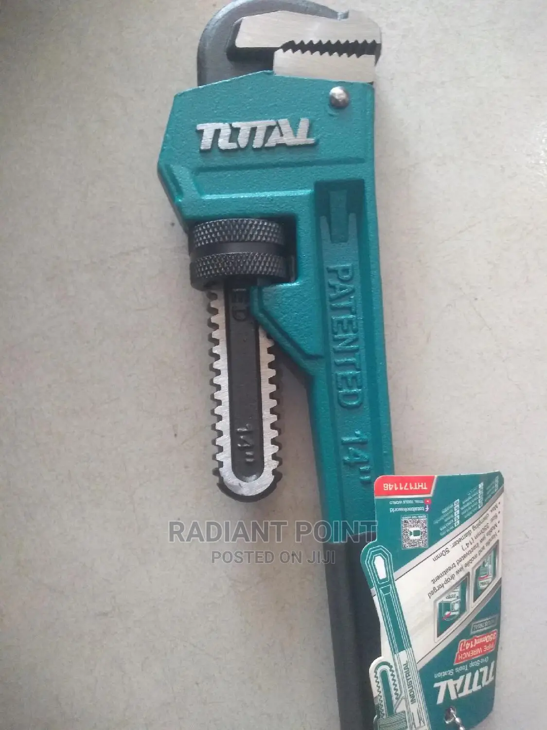 Total Pipe Wrench 14