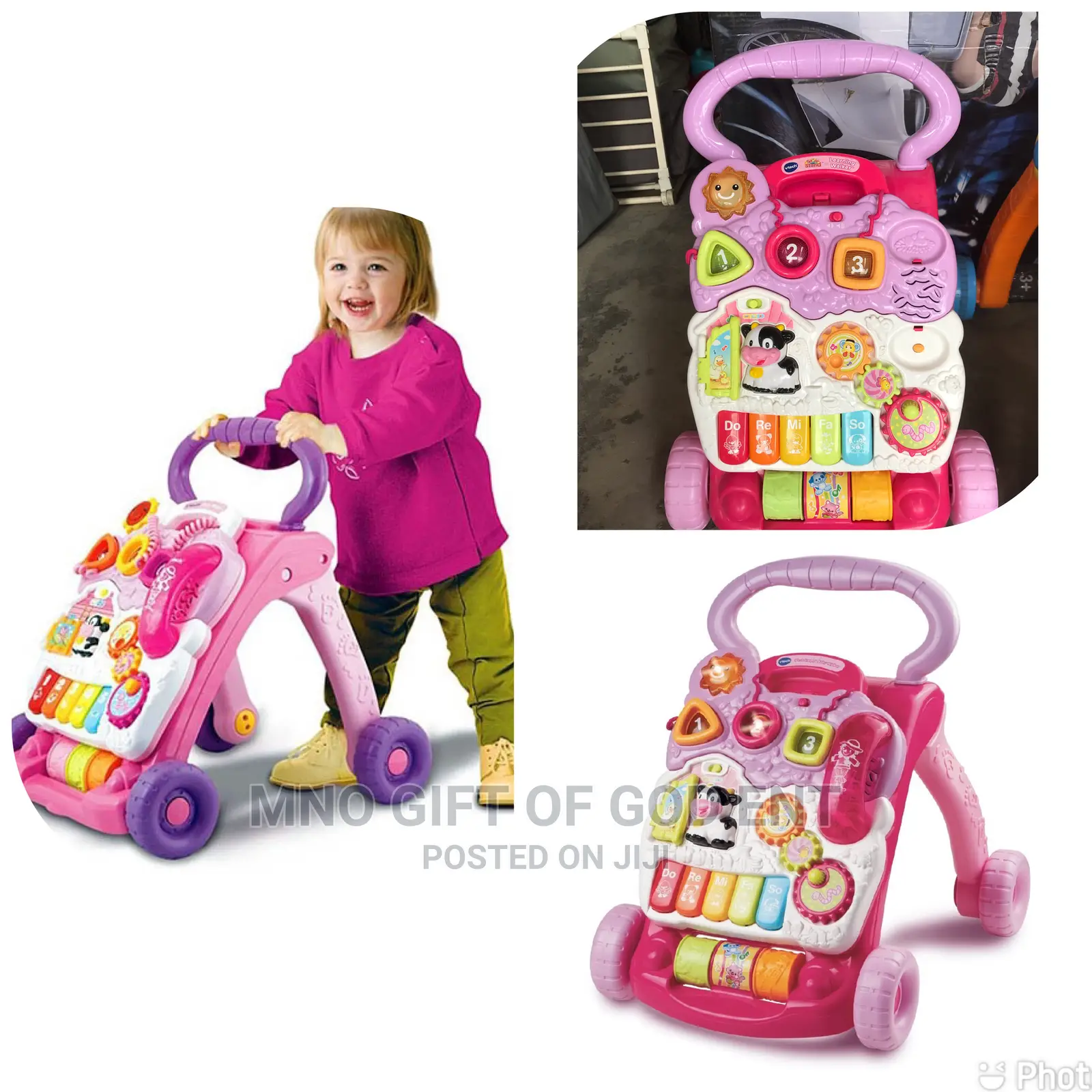 Vtech Baby First Steps Walker - Pink