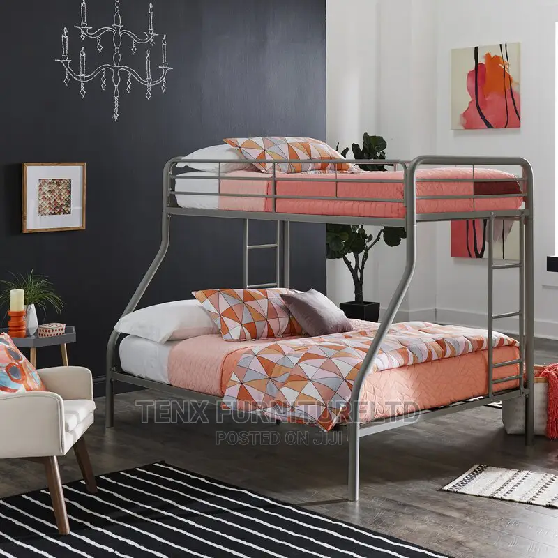 Twin Bunk Bed{ Jeanna Metal }