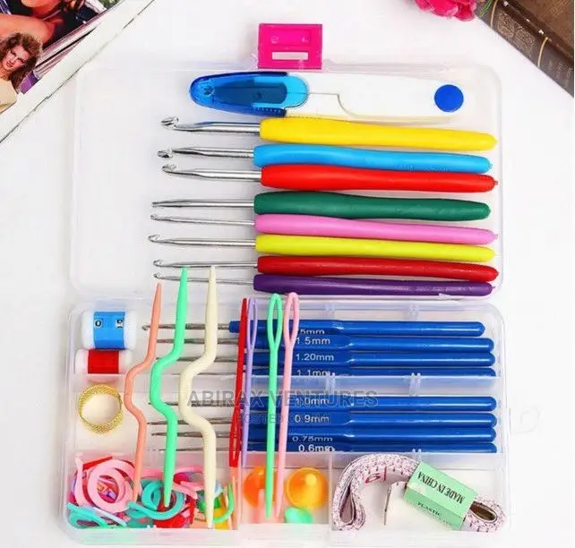 Crochet Hook Set Knit Needles, Smooth Knitting Needles