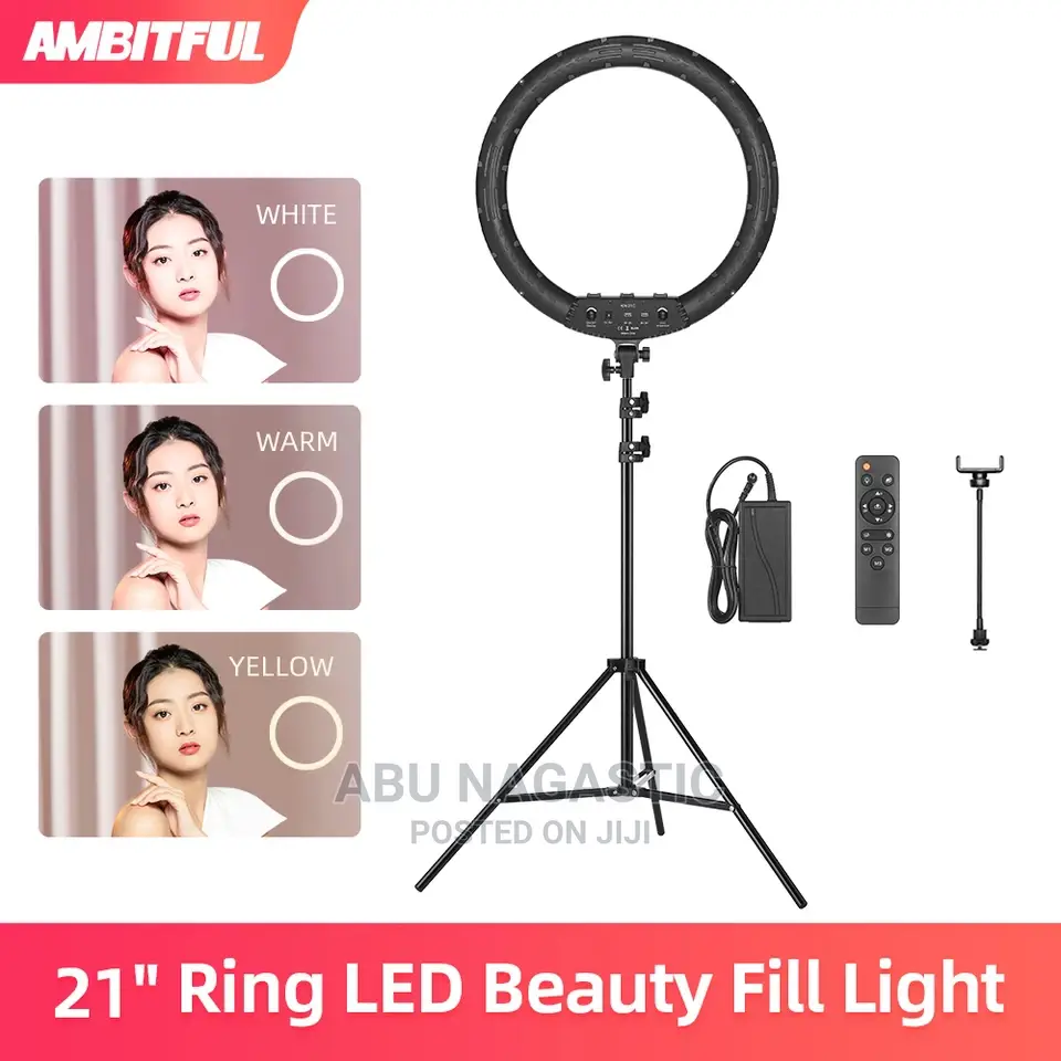 New HQ 21inches Ring Light With Stand