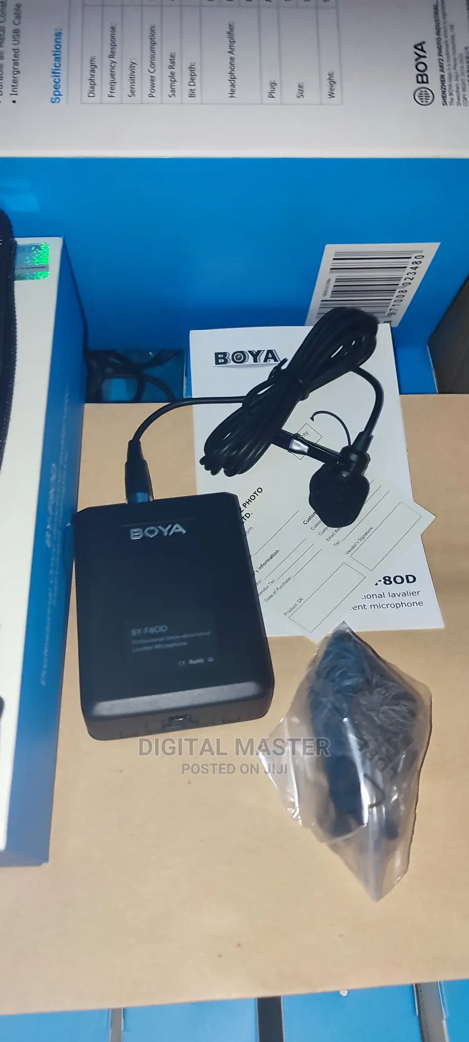 Instrument Microphone (BOYA BY-F8OD)