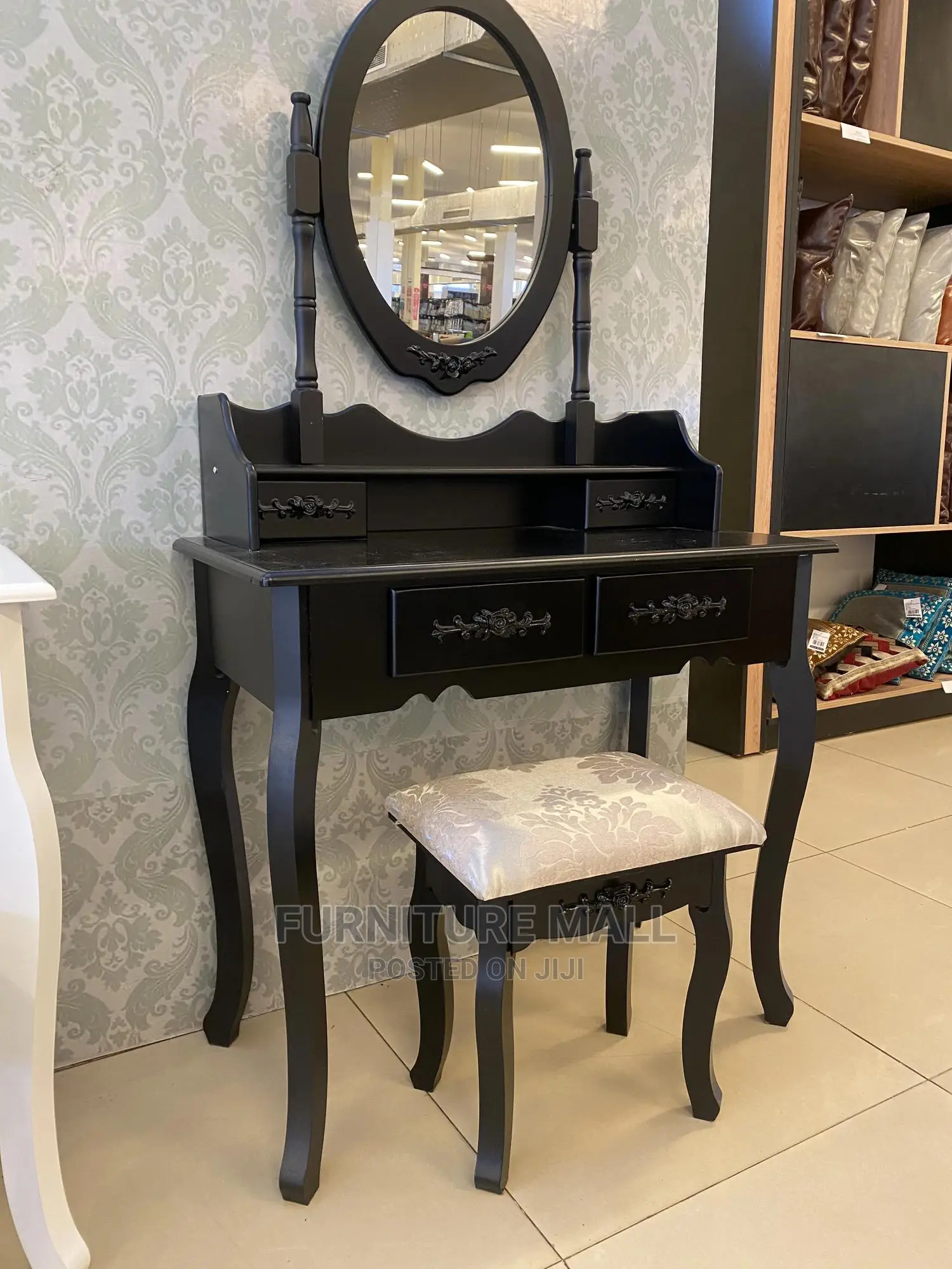 New Black Dresser Plus Chair Free Delivery