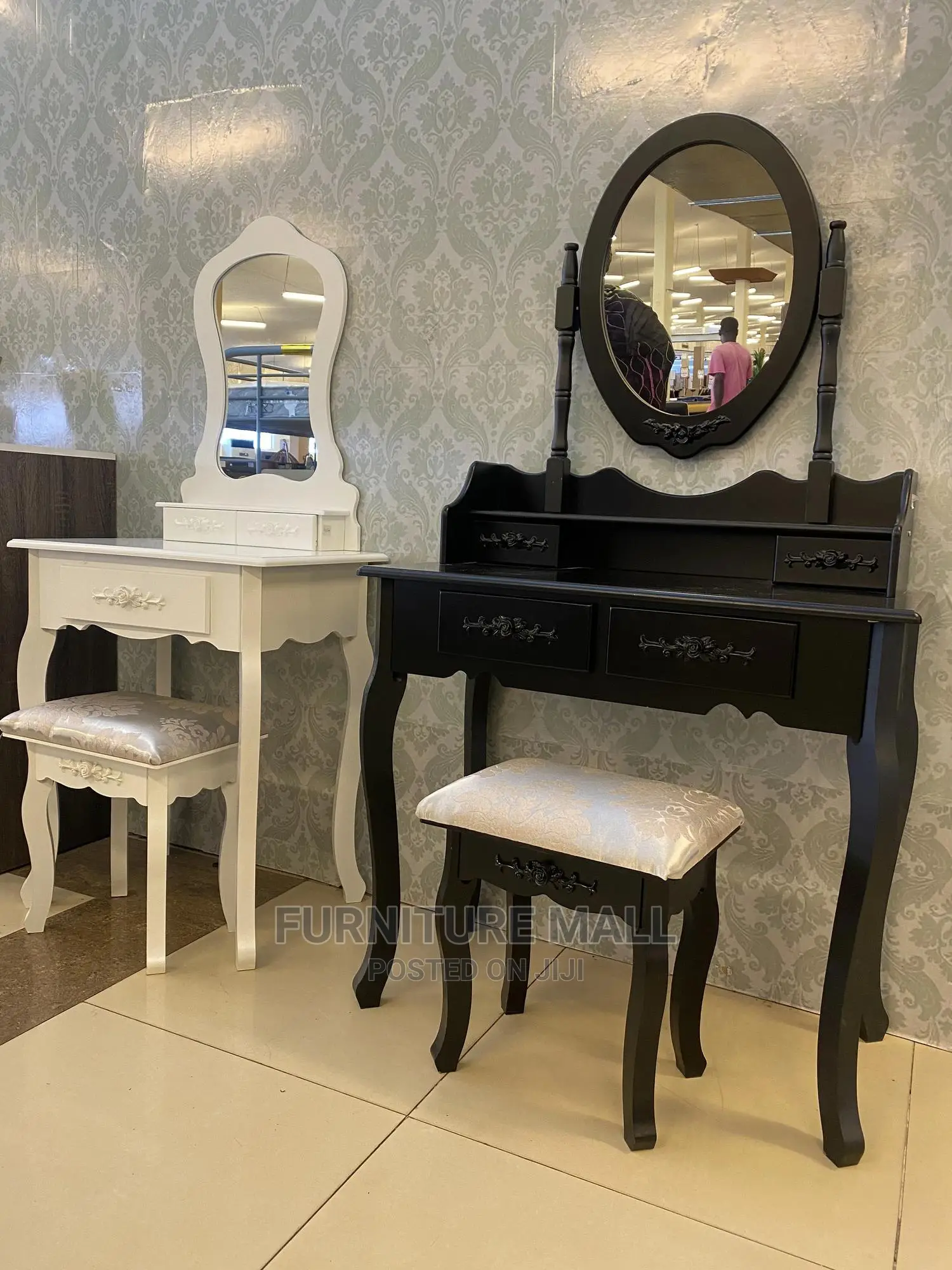 New Black Dresser Plus Chair Free Delivery