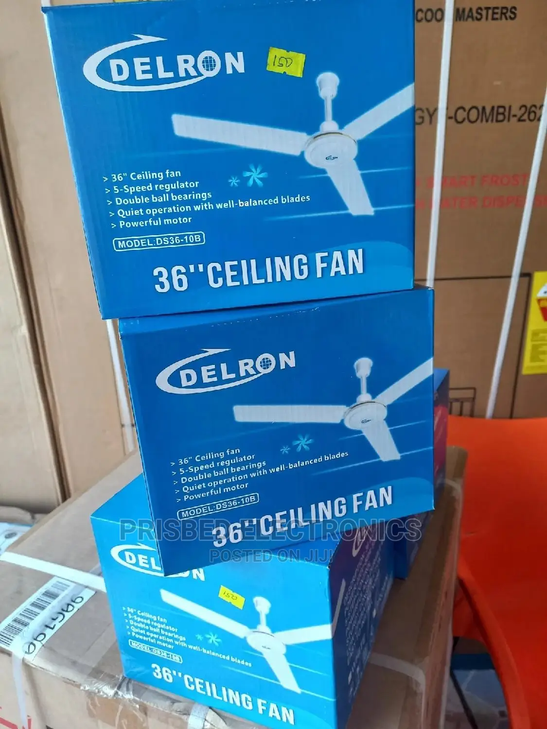 Delron Ceiling Fan 36 Inch Medium Blade