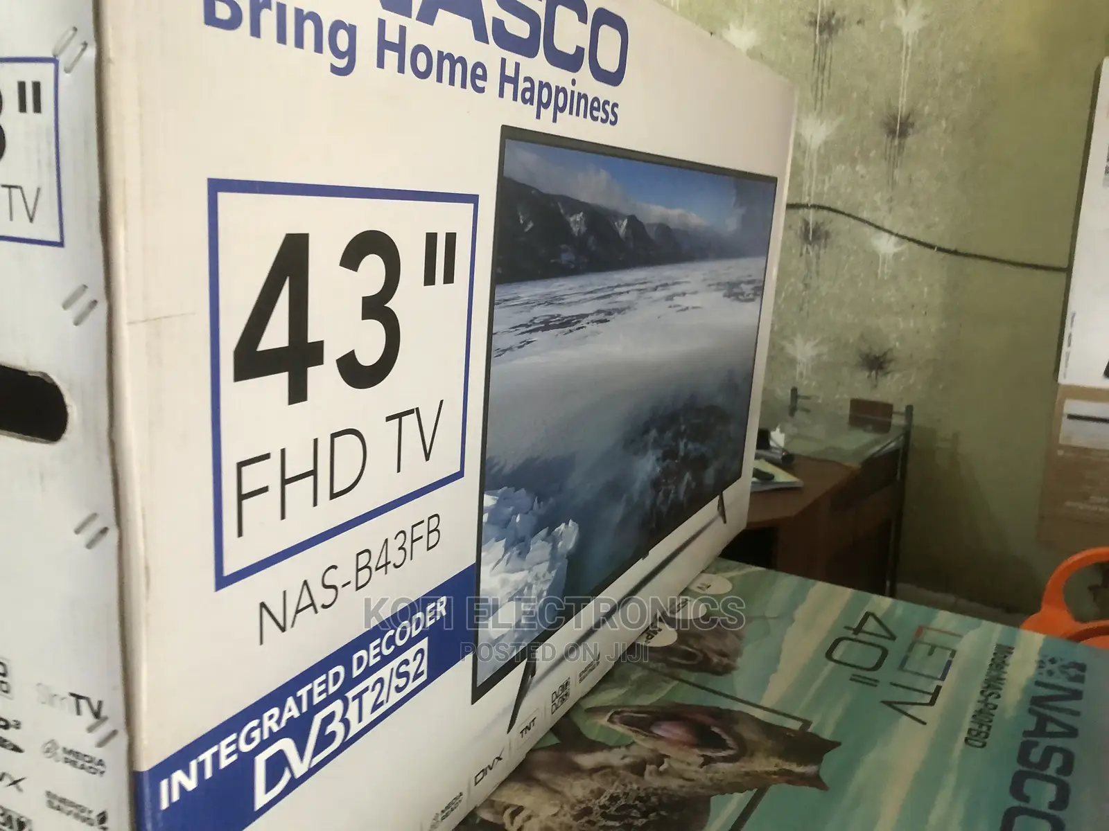 User Friendly Nasco Digital Satellite LED TV 43" Nash43fb