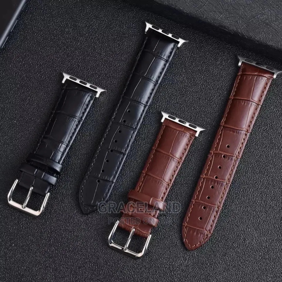 Leather Strap for Apple Watch Band 45mm/41mm 44mm 40mm