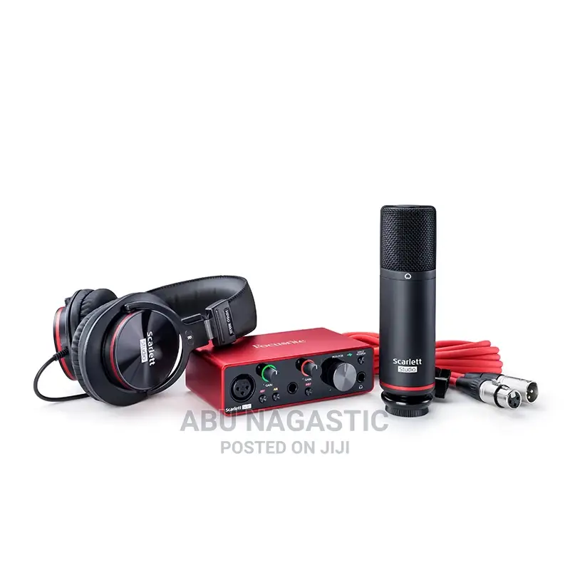 Focusrit Scarlett Solo Studio Bundle Set