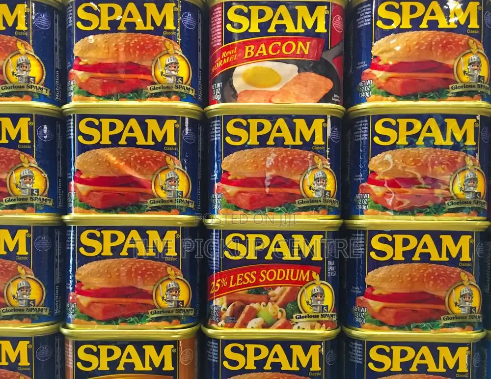 SPAM 25% Less Sodium