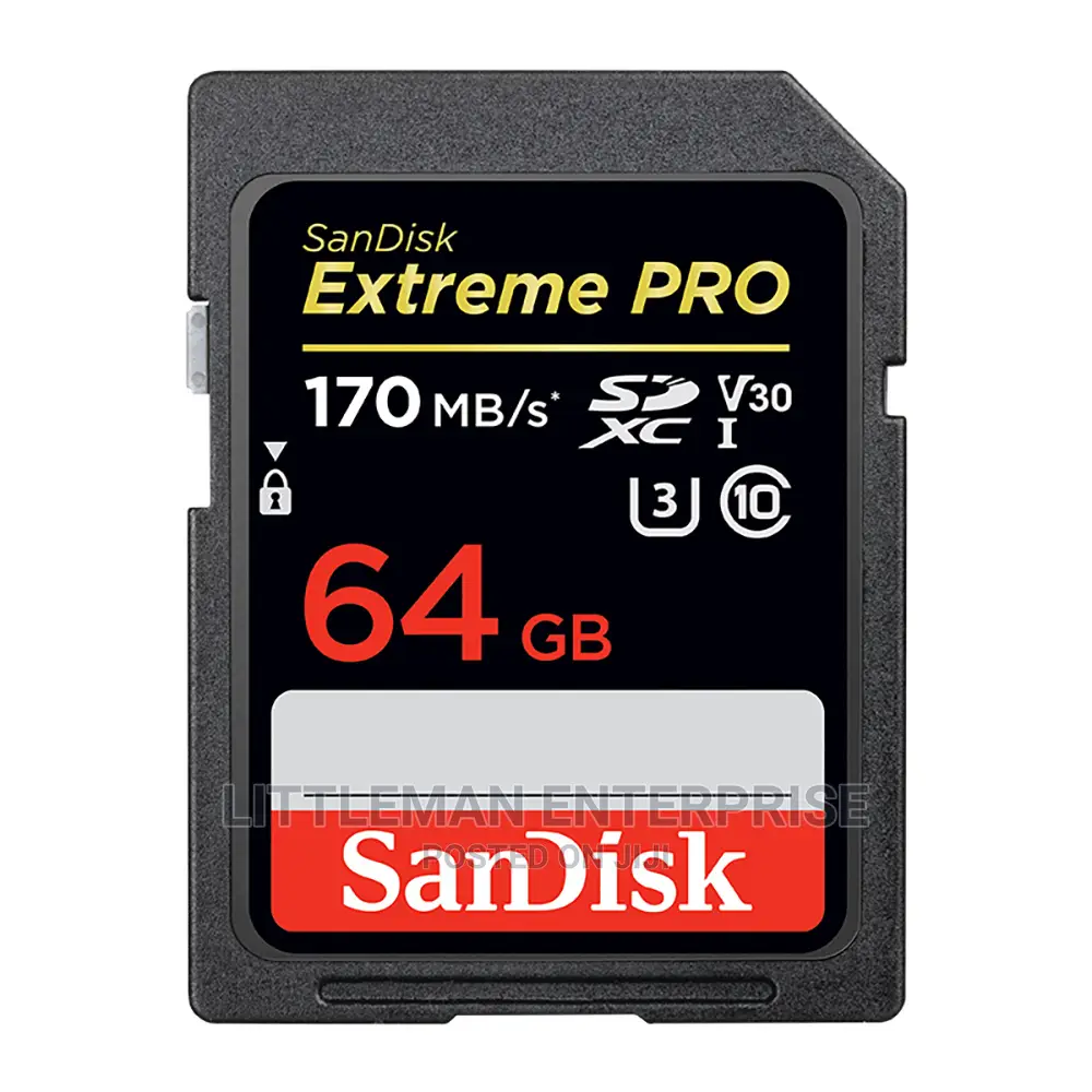 SD Card Sandisk Camera SDHC 64GB