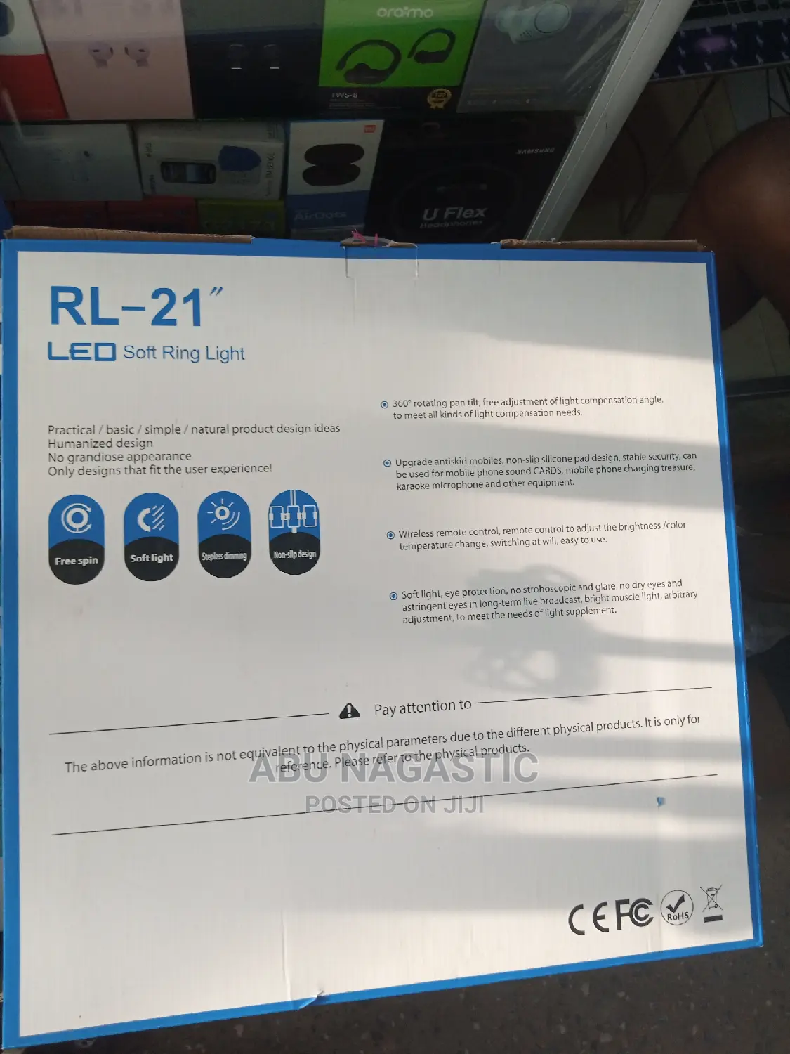 Brand New RL-21 Led Soft Ring Light