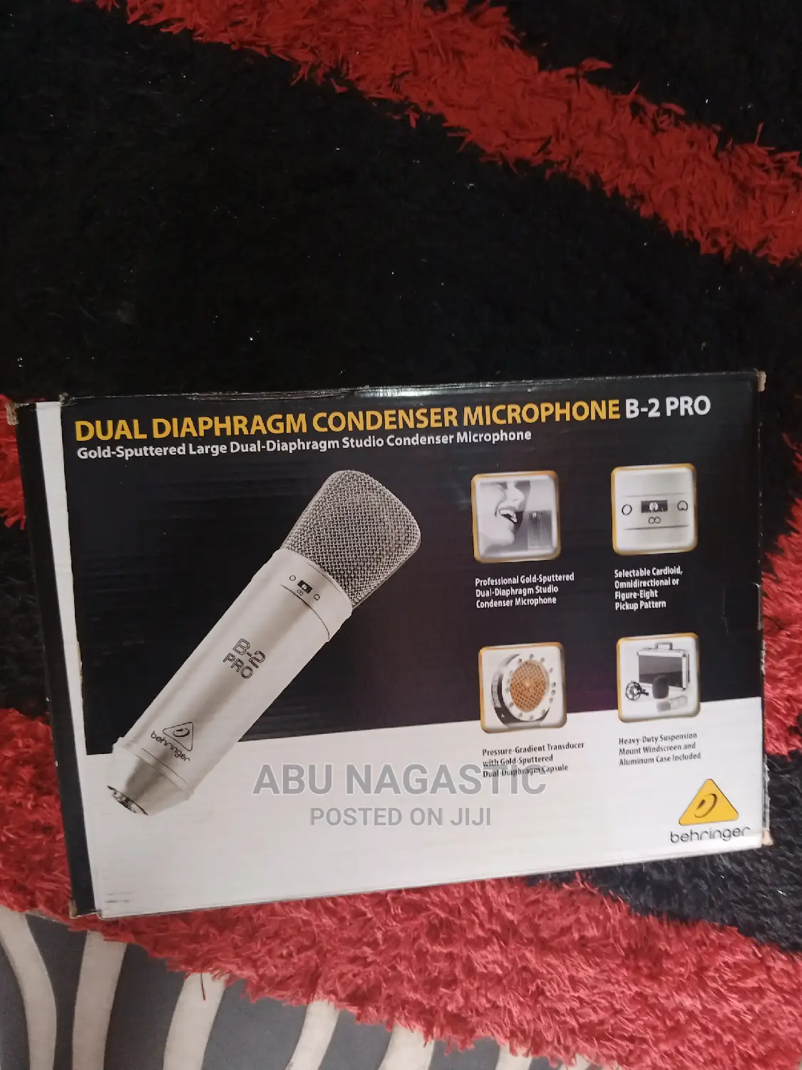 Behringer B-2 Pro Dual Diaphragm Studio Condenser Microphone