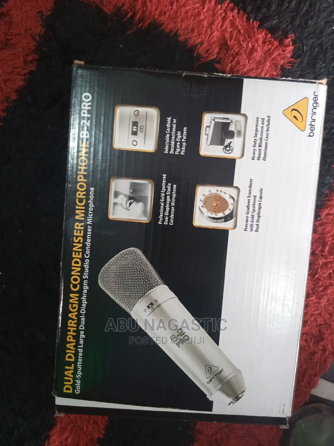 Behringer B-2 Pro Dual Diaphragm Studio Condenser Microphone