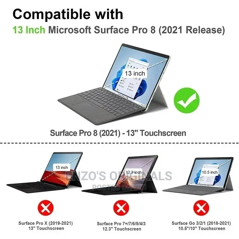 Microsoft Surface Pro 8 Rugged Protection Case New