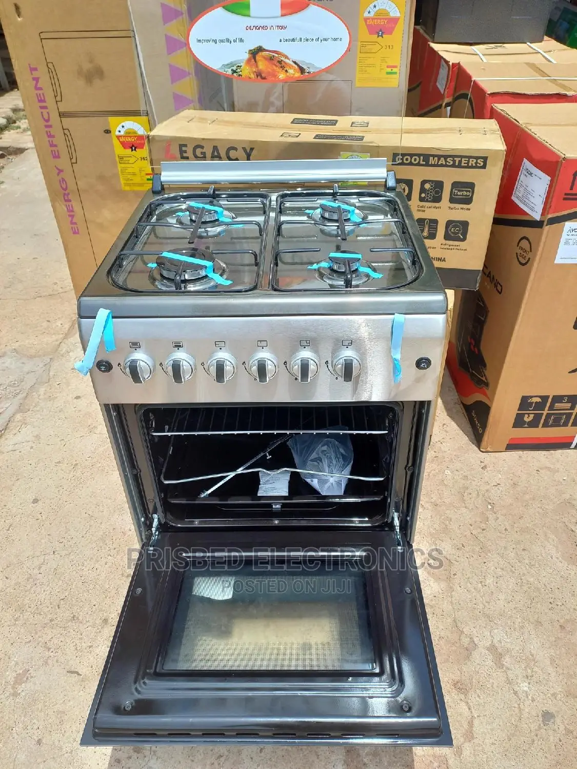 Volcano 4burner Gas Cooker 60*60
