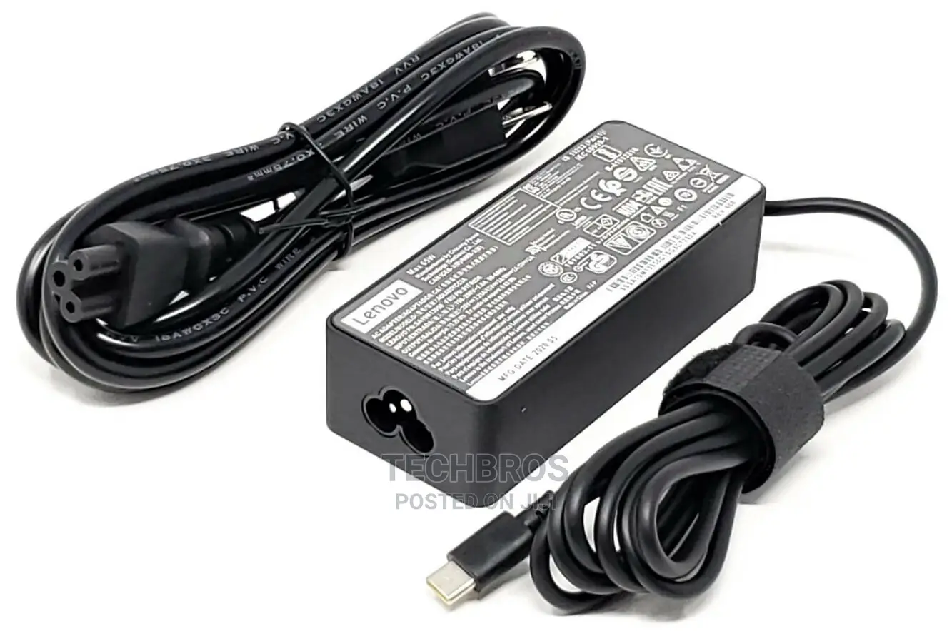 Original Lenovo Type C Charger 65W