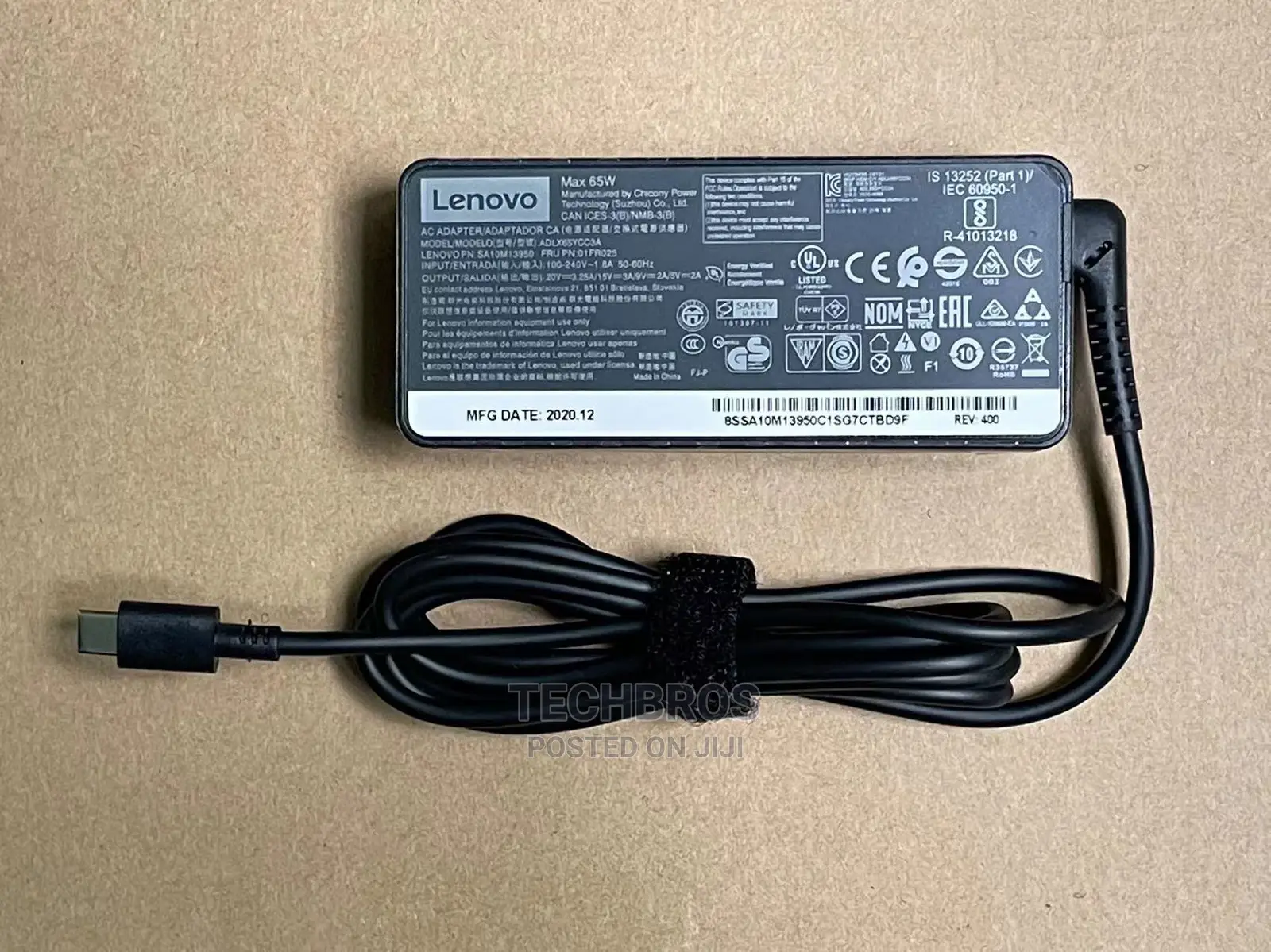 Original Lenovo Type C Charger 65W