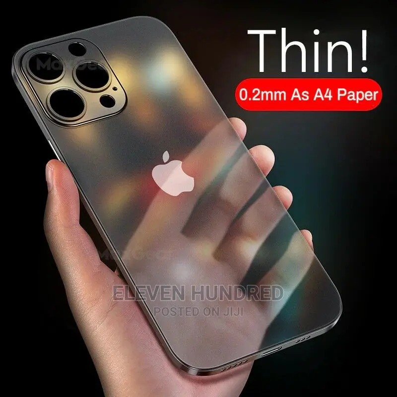 Apple iPhone 13 Series Ultra Thin Matte Case