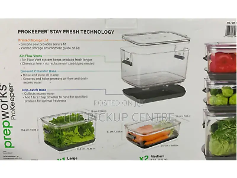 Fresh Produce Keeper Set Prepwork