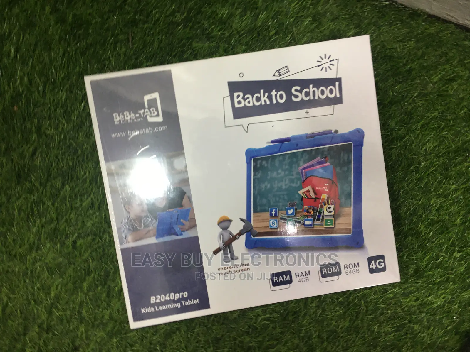Touch Screen Bebe-Tab Kids Educational Tablet 64gb