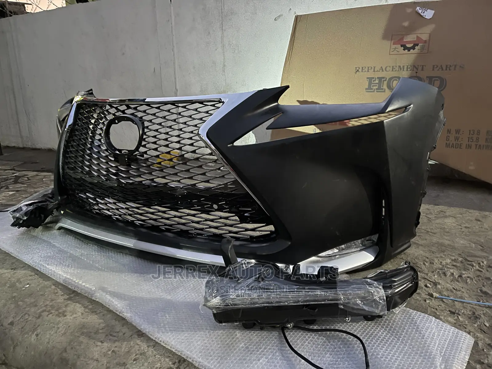 Lexus Nx200t Nx300h 2015-2018 Complete Bumper