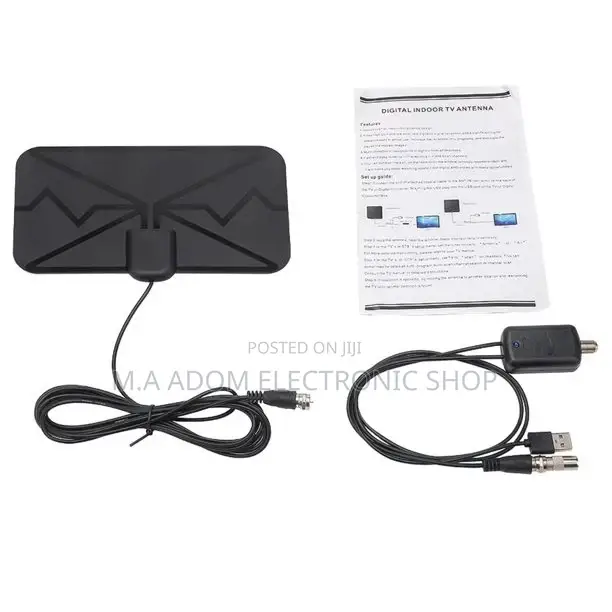 Digital Free to Air Indoor Digital Antenna With a Booster