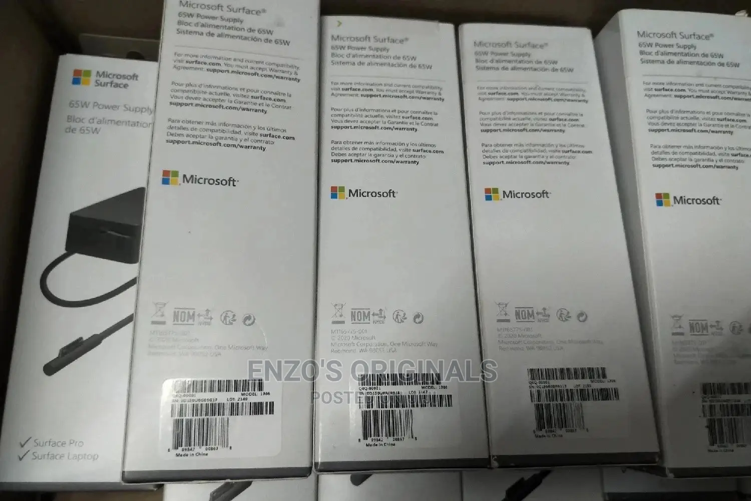 Surface Laptop Surface Book And Pro Original Charger 65watt