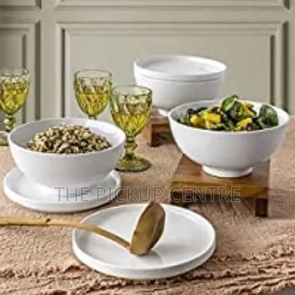 Over and Back 6-Piece Bowl and Lid/Plate