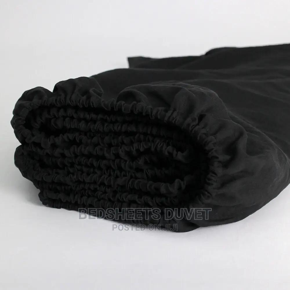 Black Fitted Sheet