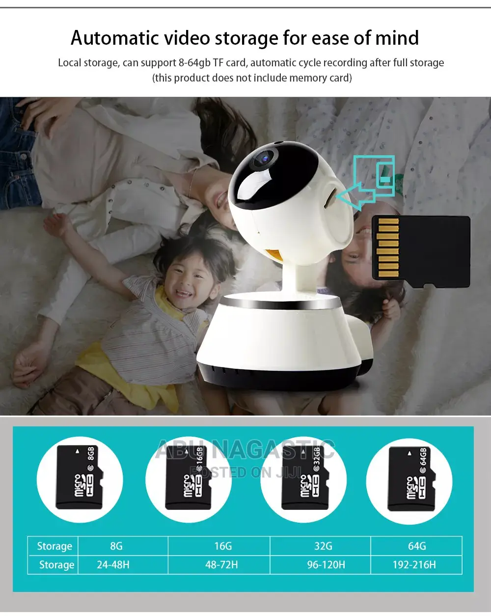 Hd1080p Smart Home Wifi Full Indoor Camera