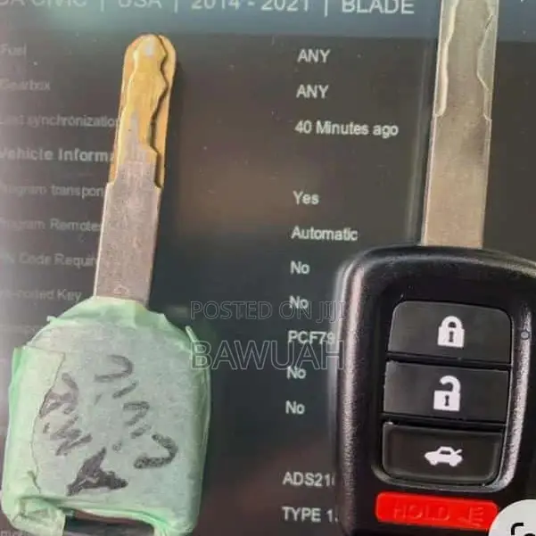 Honda Accord Key Programming