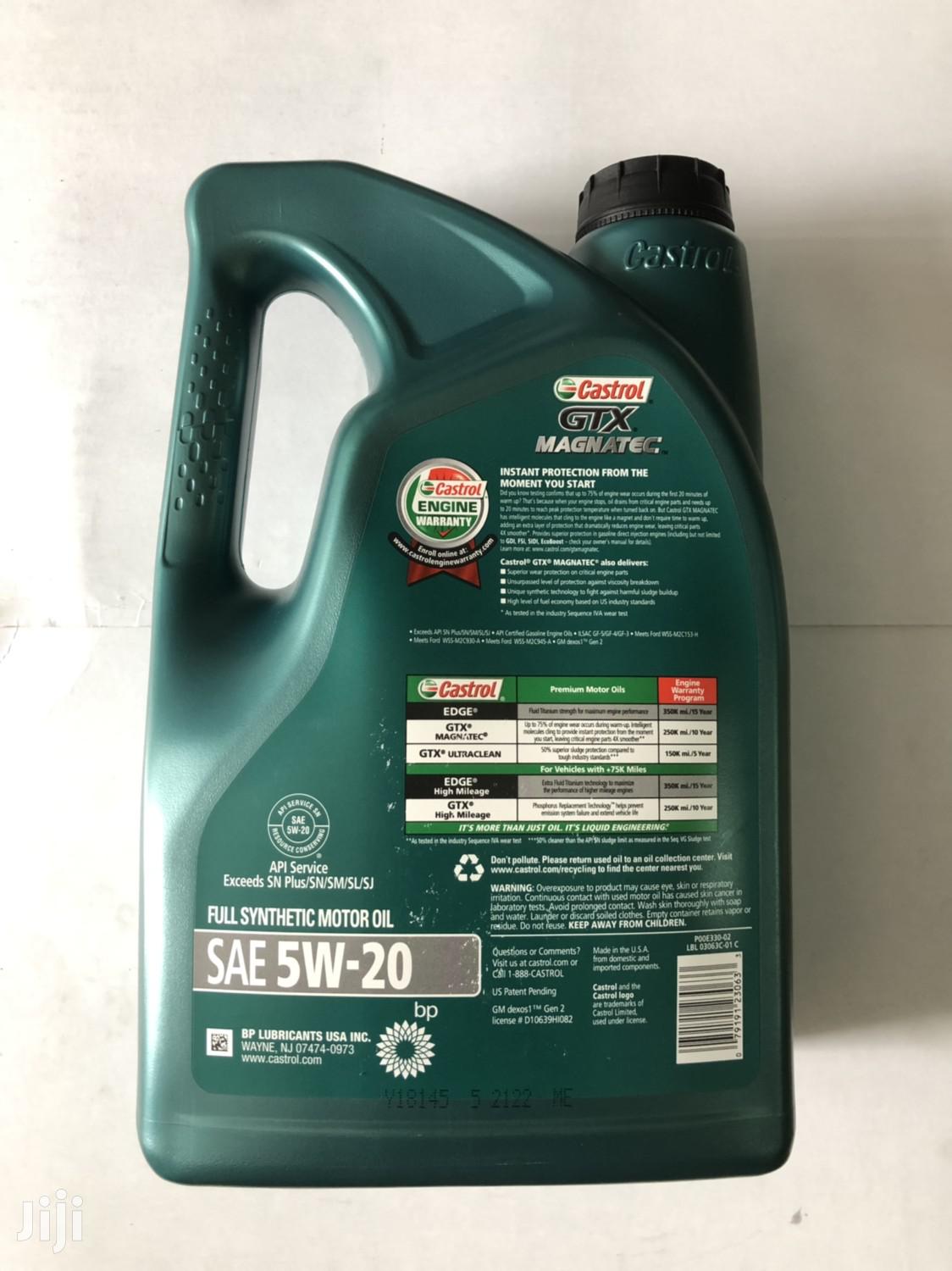 Castrol GTX Magnatec Full Synthetic Engine Oil