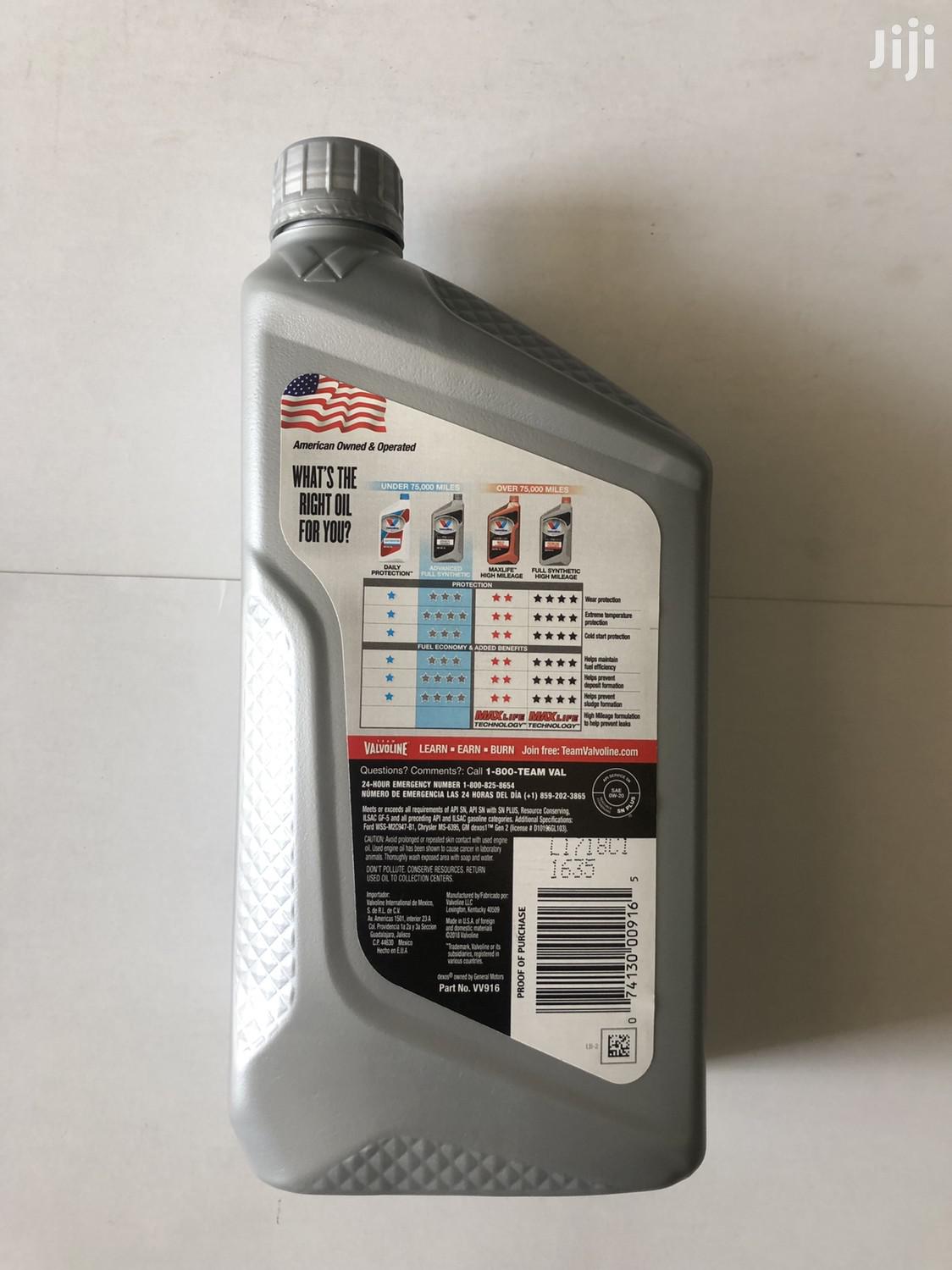 Valvoline Full Synthetic Engine Oil