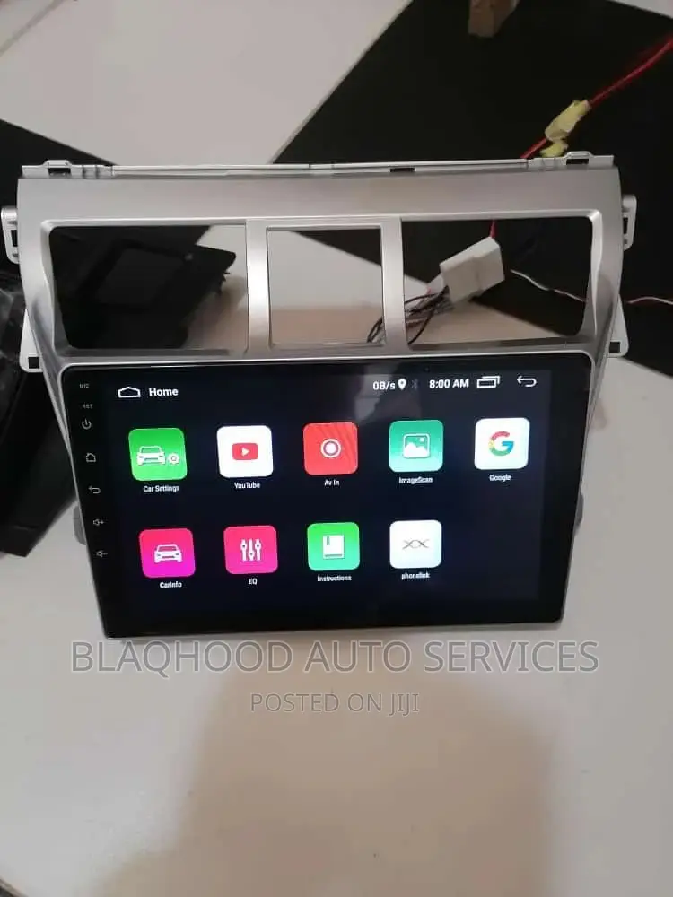 Toyota Vitz/Yaris 2008-14 Fullscreen Android System in Stock