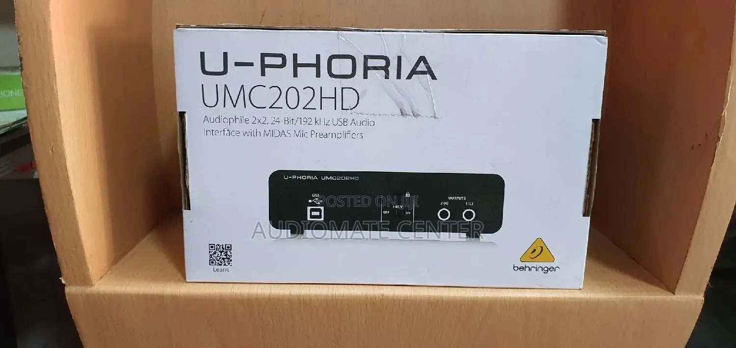 Behringer U-Phoria Umc202hd