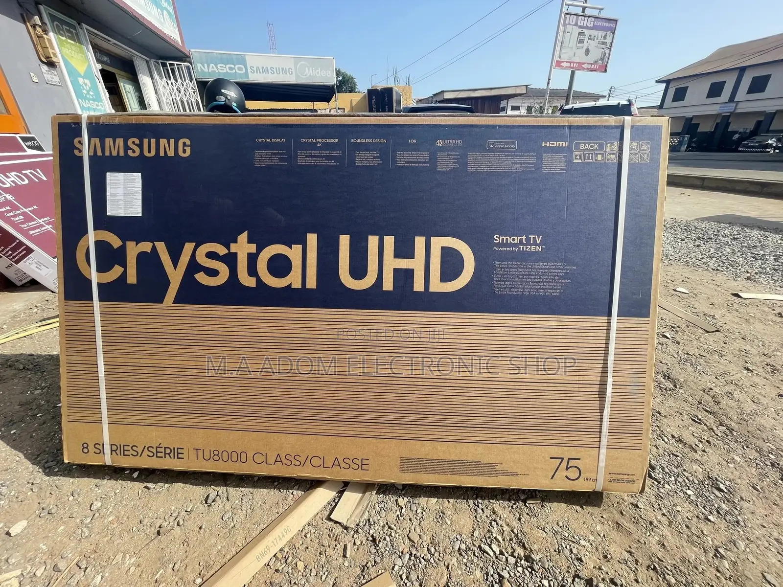 Lg 75 UHD 4K Smart Series 8 2020 Led Tv With Smart Remote