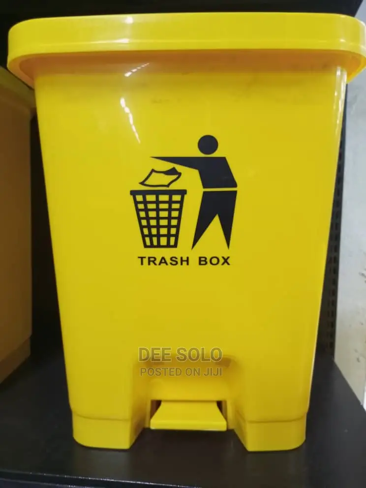 Waste Bin With Step On Pedal