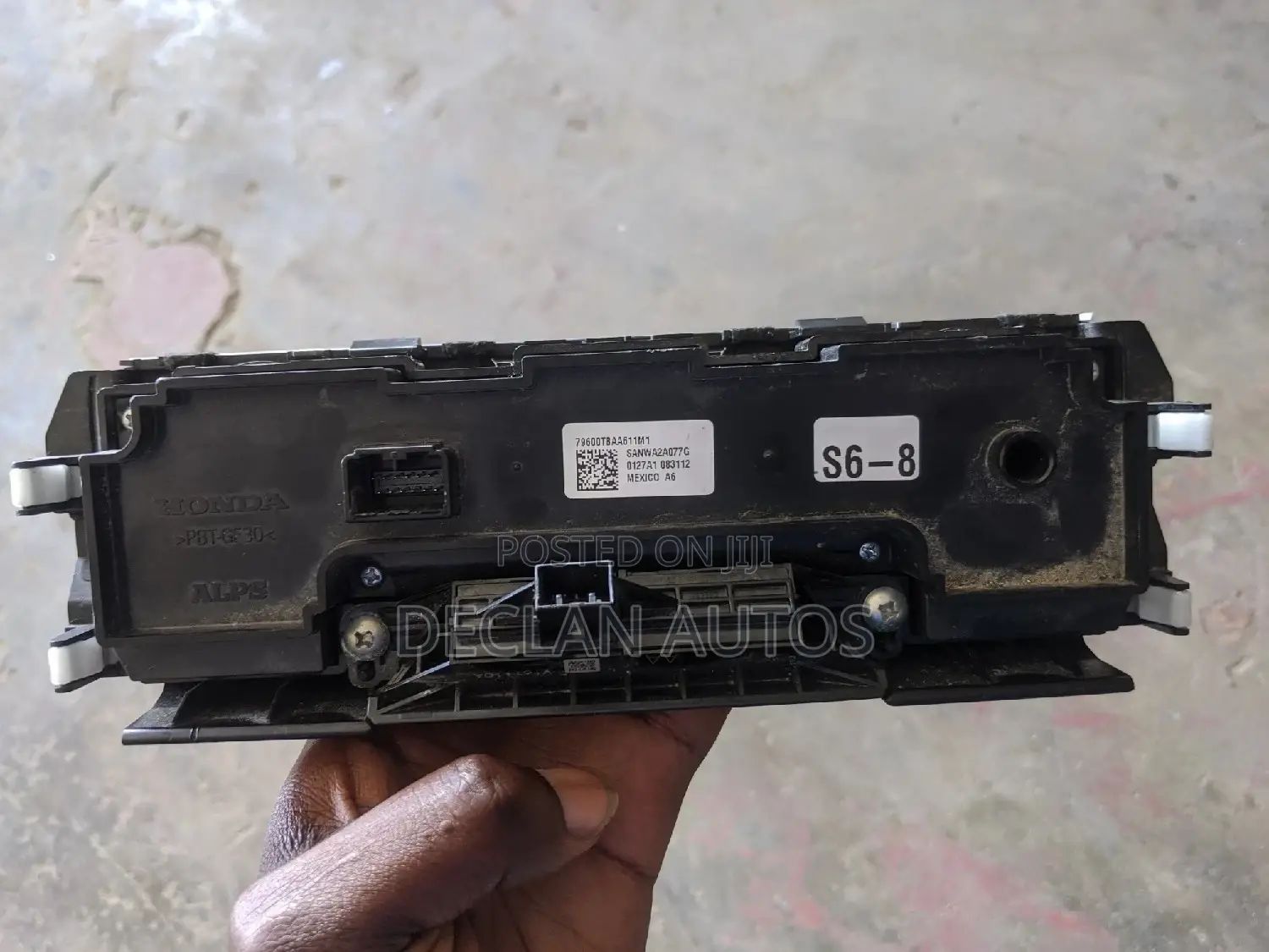 Honda Civic 2016-2021 Ac Switch