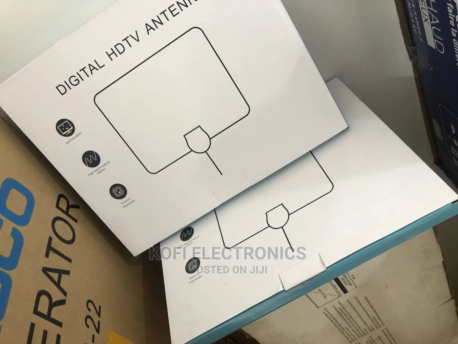 Retune Your Tv With Indoor Digital Tv Antenna HDTV - Black