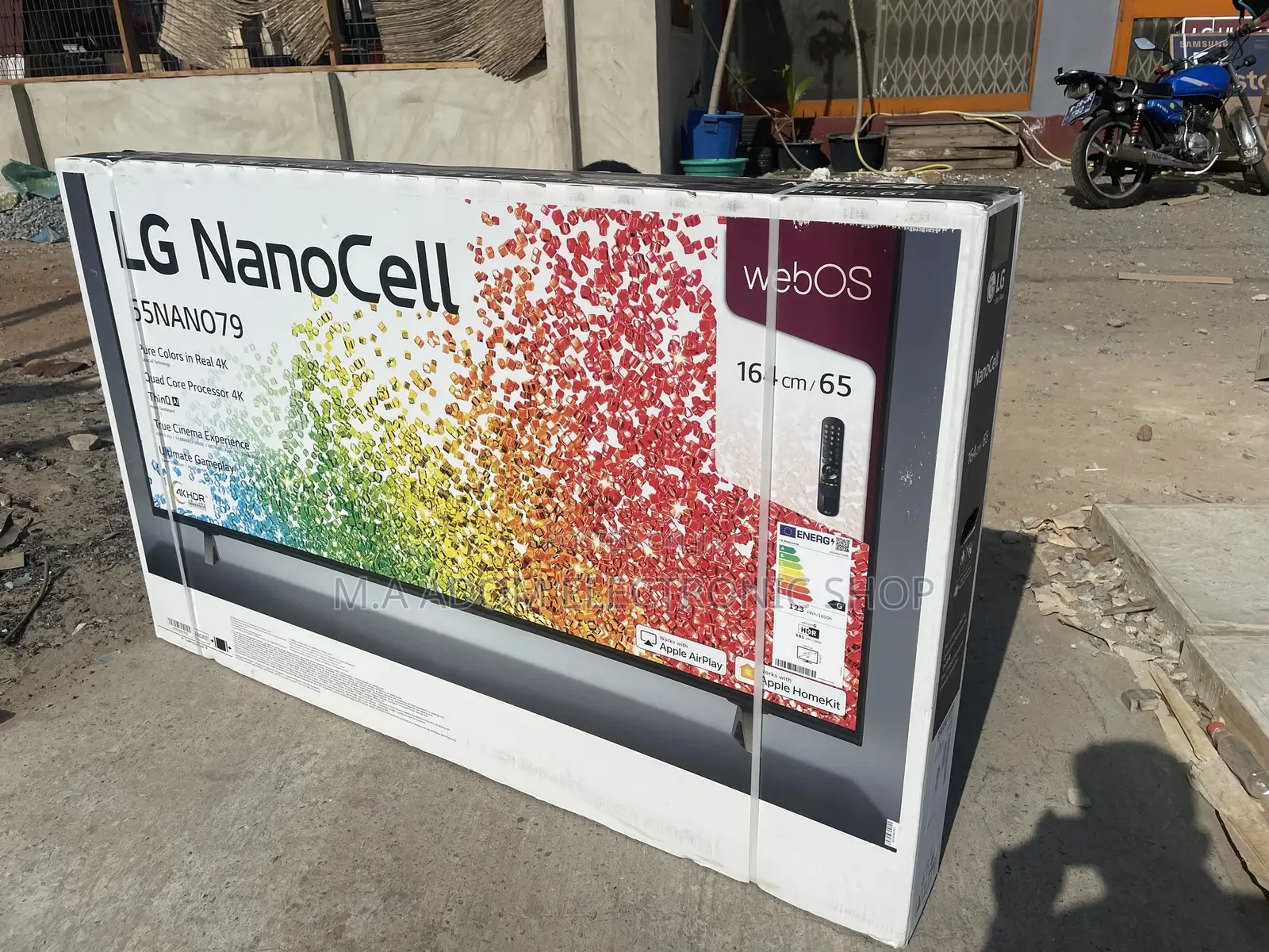 Ultra Slim Lg 65”Nano79 UHD With Real 4K Pics