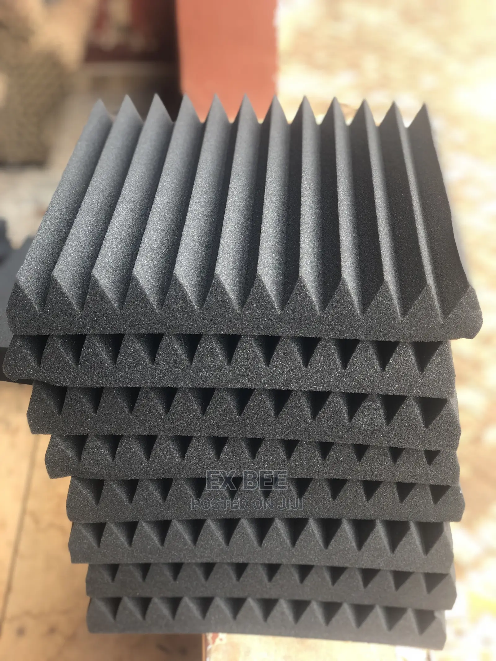 12pcs Acoustic Panel Foams Studio Soundproof 30cm X 30 X 5cm