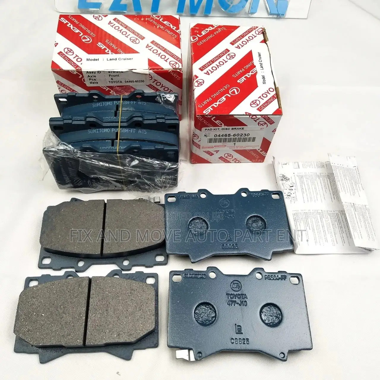 Prado/Tundra/Sequoia/Highlander/4runner BRAKE PAD Available