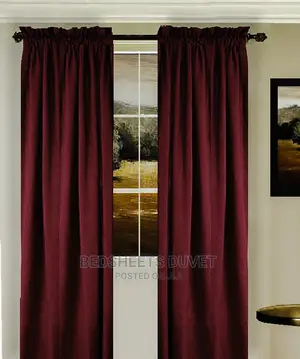 Wine/Maroon Curtains