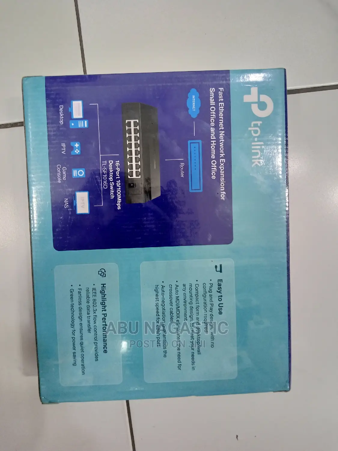 Tp-Link 16 Port 10/100mbps Unmanaged Gigabit Switch