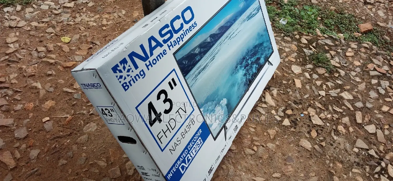Digital Satellite Nasco 43"Inches Tv