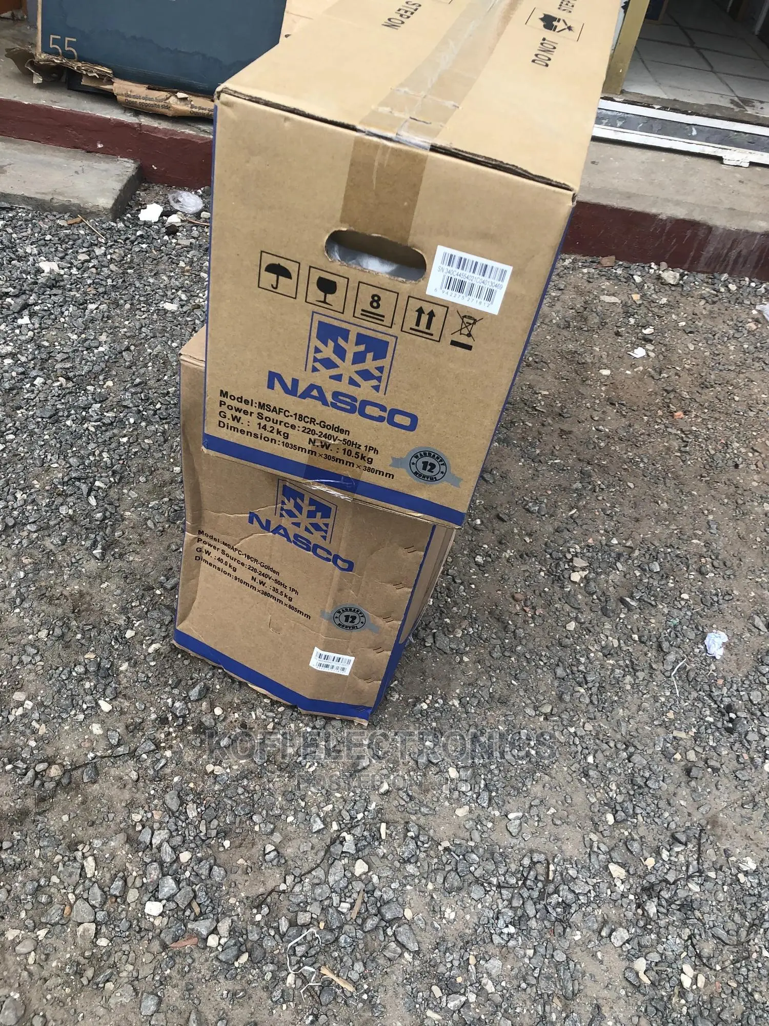 Uniquely Stylish Nasco Msafd-18cr 2.0hp Golden AC