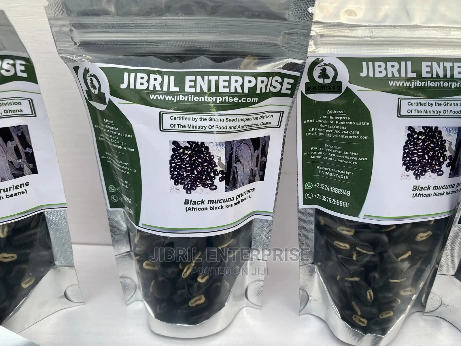 Black Mucuna Pruriens (Black Velvet Beans)