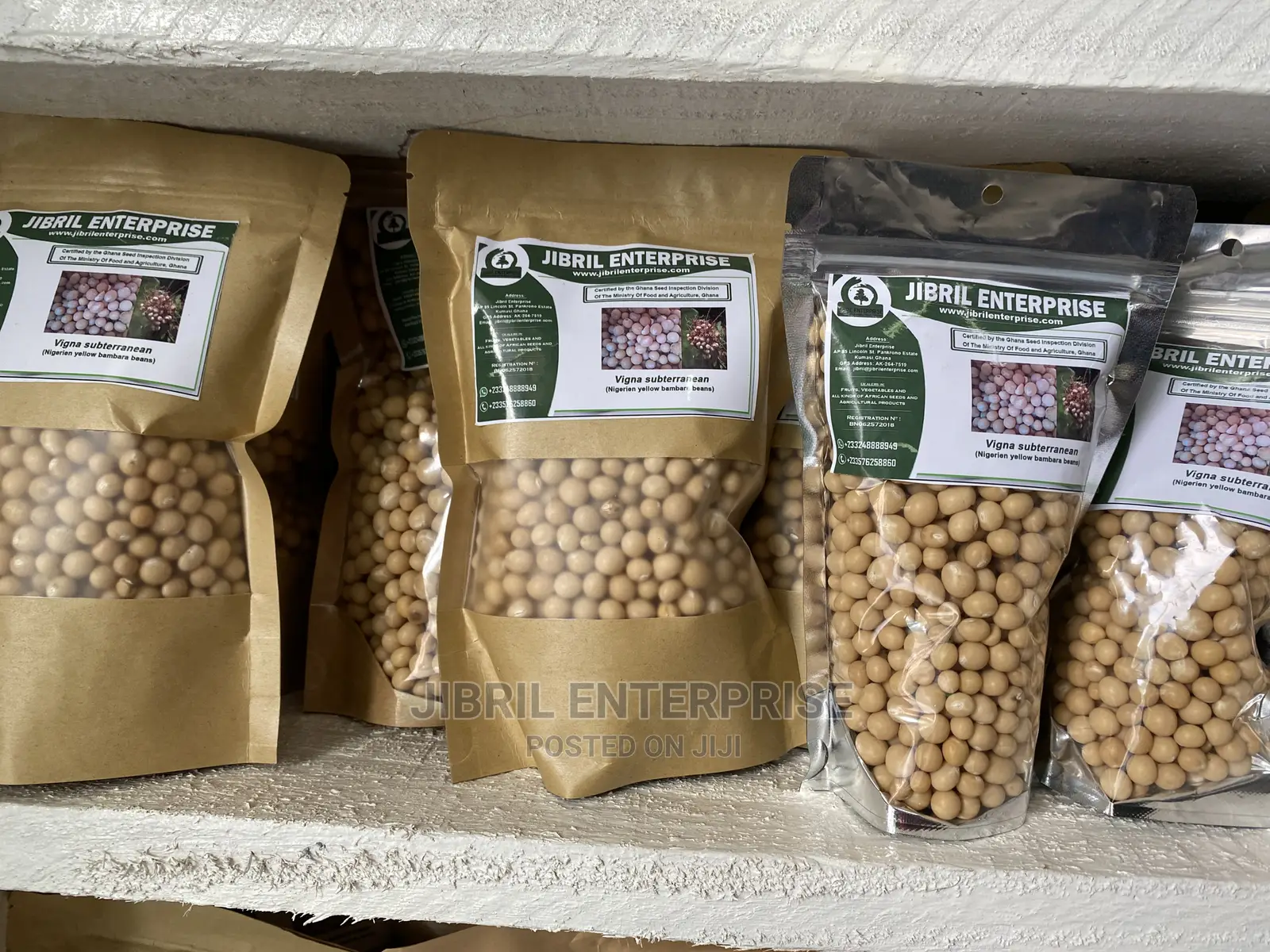 Nigerien Yellow Bambara Beans